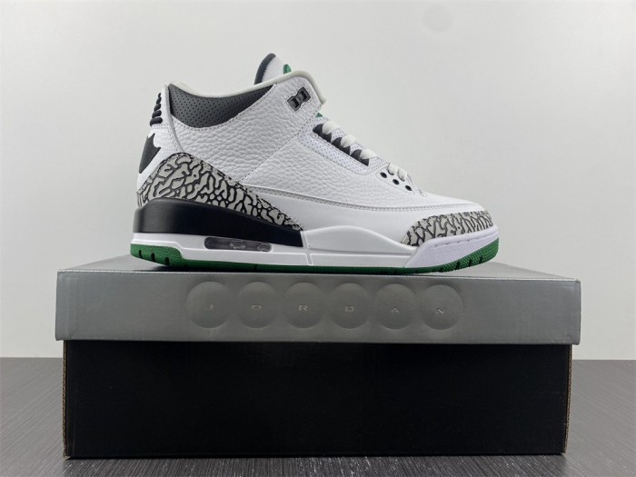 Air Jordan 3 Retro Oregon Ducks Pit Crew White - 594282233