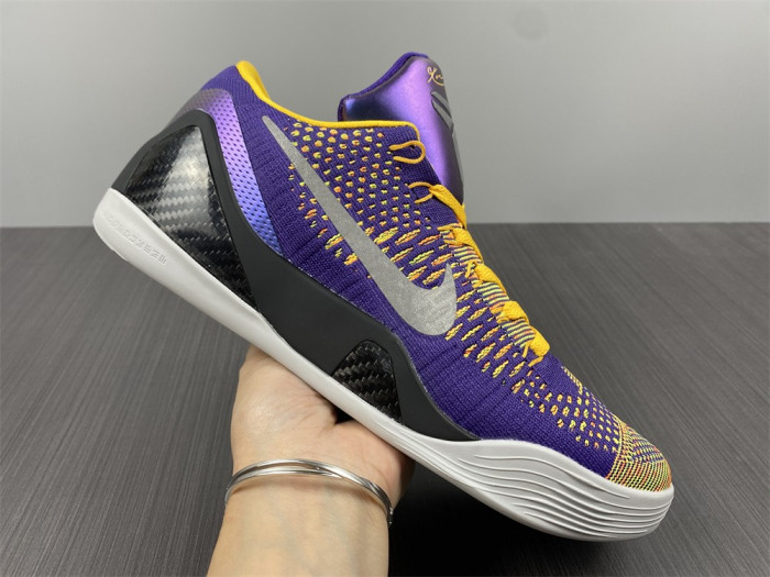 Nike Zoom Kobe 9 IX Purple Yellow Black 630487-500