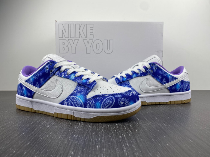 Nike SB Dunk Low White Navy Blue Purple CT5053-041