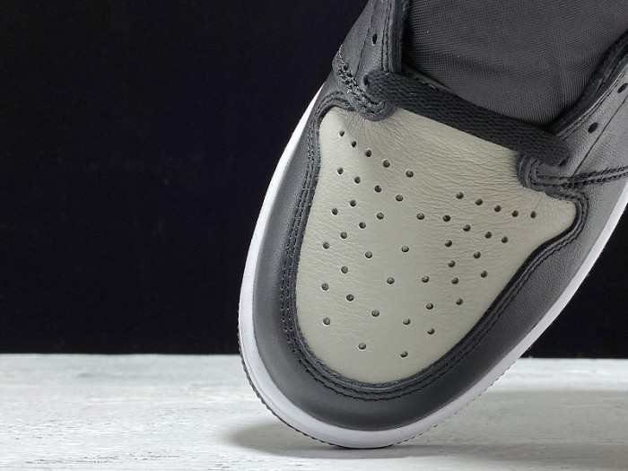 Air Jordan 1 Retro High OG Shadow Black Grey 555088-013