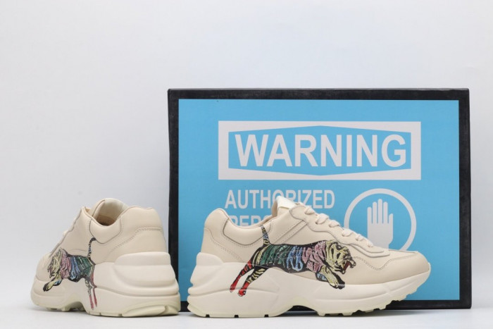 Gvc*1 Rhyton Leather Sneaker