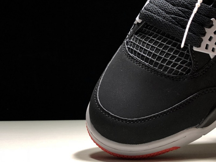 2019 Air Jordan 4 Retro OG Bred Black Cement 308497-060