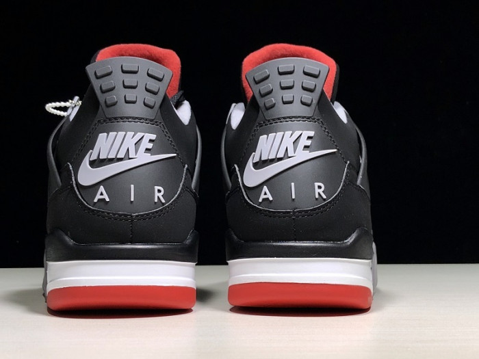 2019 Air Jordan 4 Retro OG Bred Black Cement 308497-060