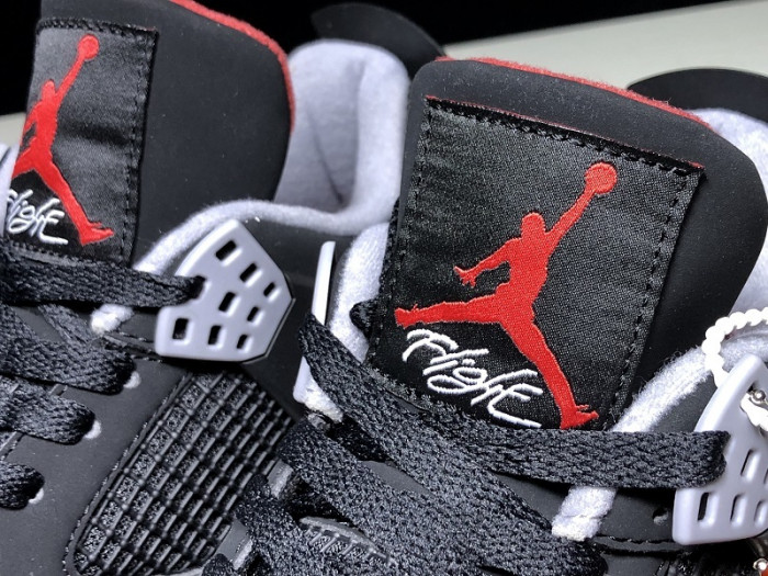 2019 Air Jordan 4 Retro OG Bred Black Cement 308497-060