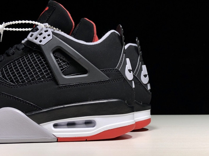 2019 Air Jordan 4 Retro OG Bred Black Cement 308497-060