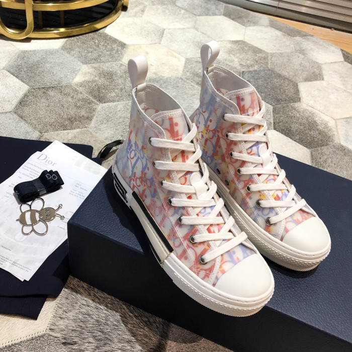 DIO* B23 OBLIQUE HIGH-TOP SNEAKER