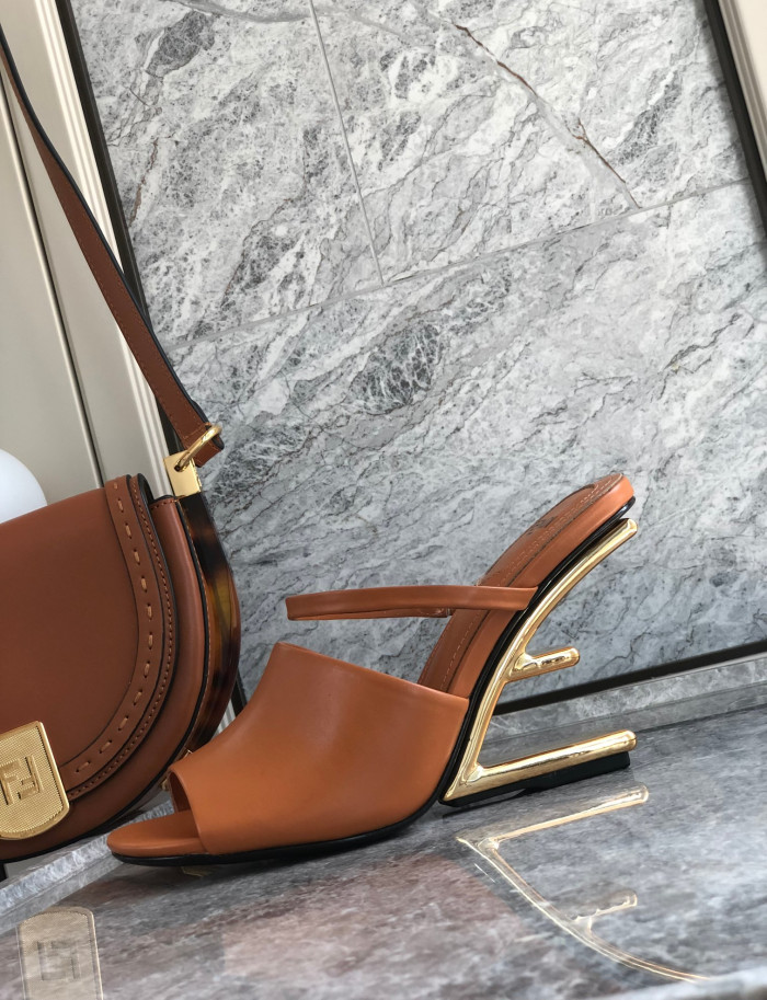 F**di high-heeled sandals