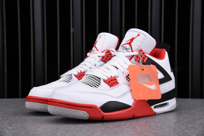 JORDAN 4 RETRO FIRE RED (2020) - DC7770-160