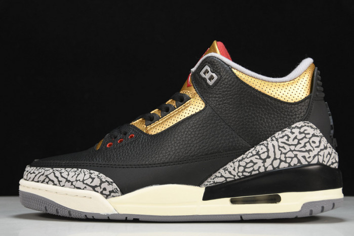 Air Jordan 3 WMNS Black Gold CK9246-067