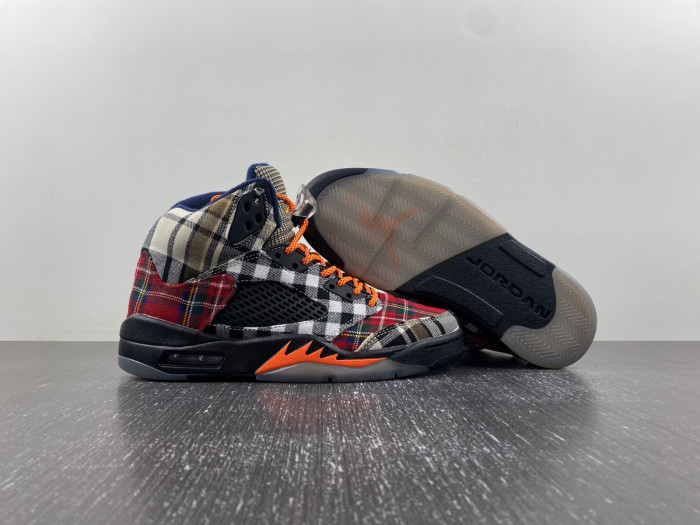 Air Jordan 5 Retro Plaid (GS)  - FD4814-008
