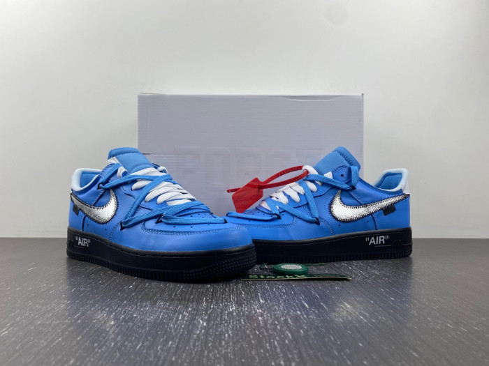 NIKE OW X AIR FORCE 1 LOW UNIVERSITY BLUE CL1173-400