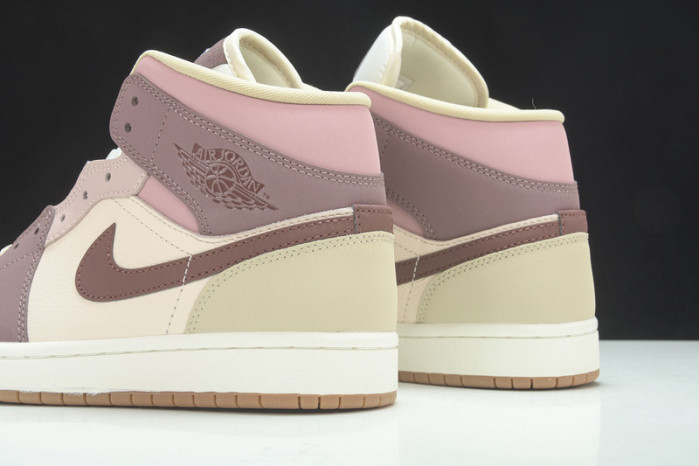 Air Jordan 1 Mid SE Dark Pony Smoky Mauve (W) - DO7440-821