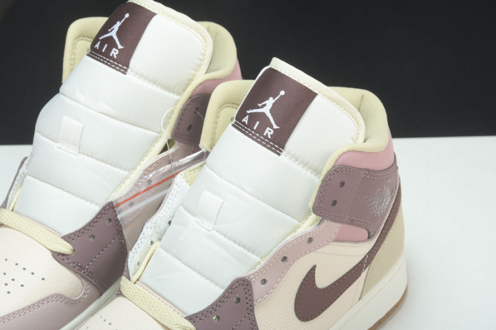 Air Jordan 1 Mid SE Dark Pony Smoky Mauve (W) - DO7440-821