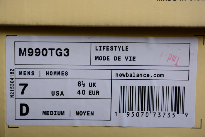 New Balance M990TG3
