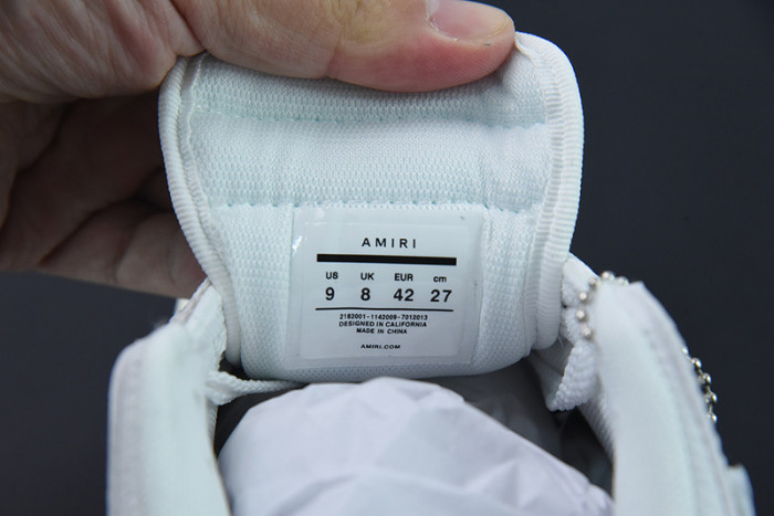 AMIRI 21FW SKEL TOP LOW SNEAKER