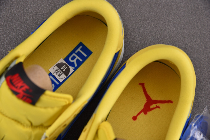 TRAVIS SCOTT AIR JORDAN 1 LOW OG CANARY DZ4137-700