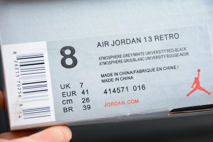 Air Jordan 13 Retro Atmosphere Grey - 414571-016