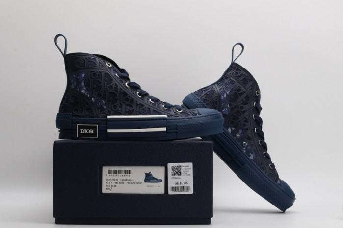 DIO* B23 OBLIQUE HIGH-TOP SNEAKER