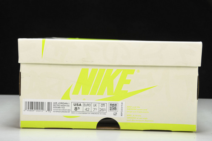 Air Jordan 1 High OG "Volt" 555088-702