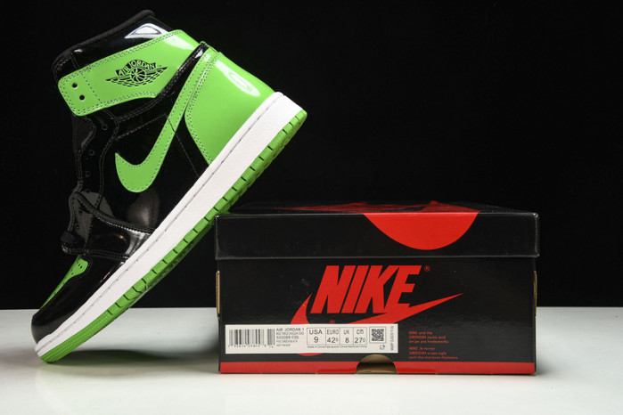 Air Jordan 1 Retro High Pine Green Black - 555088-030