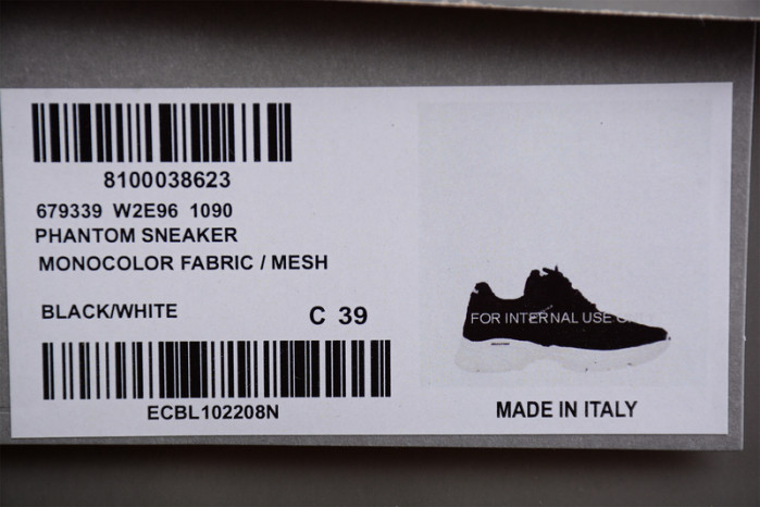 Ba1en*iaga -PHANTOM SNEAKERS