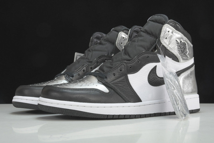 Air Jordan 1 Retro High OG Silver Toe CD0461-001