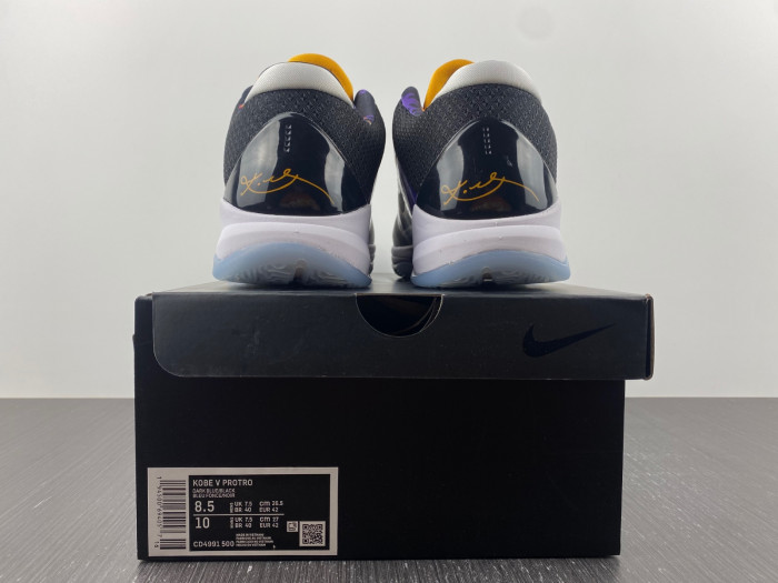 Nike Kobe 5 Protro Lakers - CD4991-500