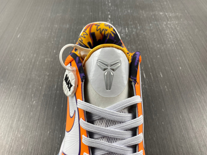 NIKE KOBE 5 PROTRO WHITE ORANGE CD4991-106