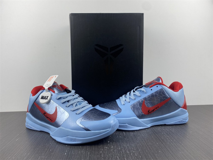 Nike Zoom Kobe 5 Blue Red Metallic Sliver CD4991-109