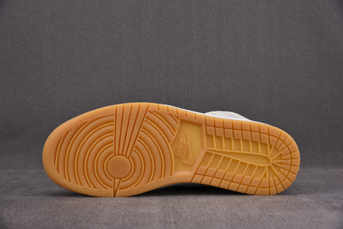 Air Jordan 1 Mid Coconut Milk Particle Grey DN4281-100