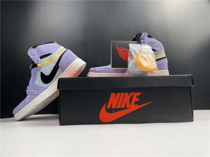 Air Jordan 1 High Switch Purple Pulse CW6576-500