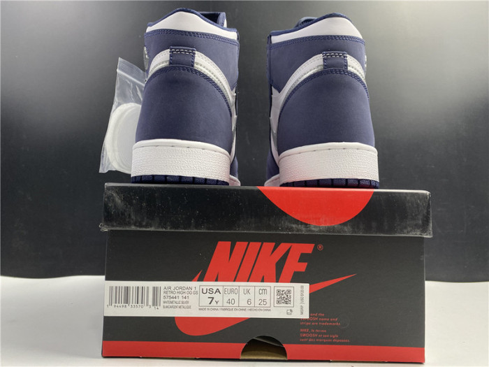 Air Jordan 1 High OG Japan "Midnight Navy" DC1788-100