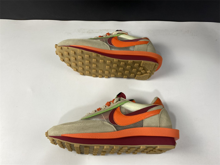 Nike LDWaffle CLOT sacai Net Orange Blaze - DH1347-100