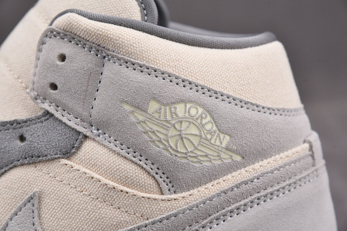 Air Jordan 1 Mid Coconut Milk Particle Grey DN4281-100