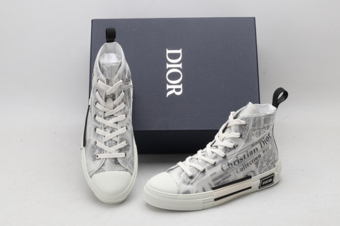 DIO* B23 OBLIQUE HIGH-TOP SNEAKER