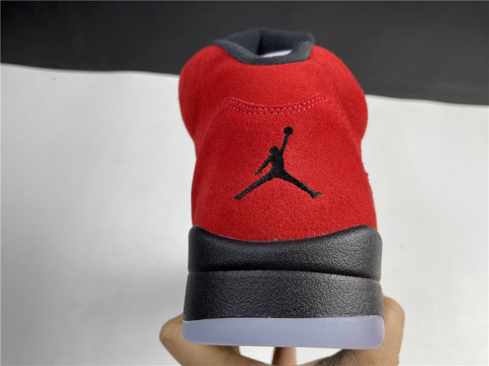 AIR JORDAN 5 RAGING BULL 2021 RED SUEDE DD0587-600