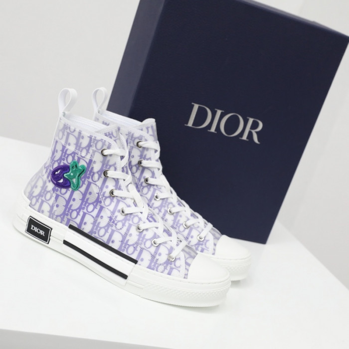 DIO* B23 OBLIQUE HIGH-TOP SNEAKER