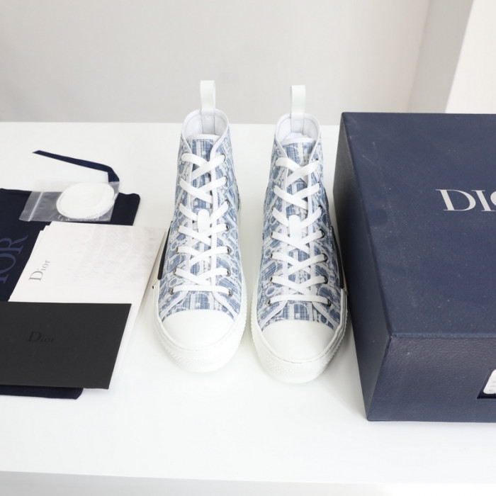 DIO* B23 OBLIQUE HIGH-TOP SNEAKER