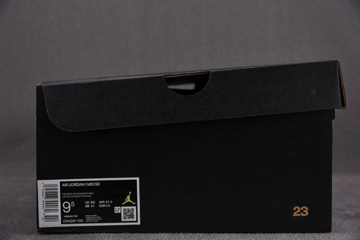 Air Jordan 1 Mid Coconut Milk Particle Grey DN4281-100