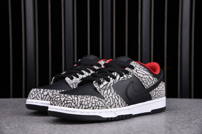 NIKE DUNK SB LOW BLACK CEMENT 304292-131