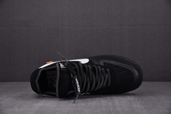OW Nike Air Force 1 Low Black AO4606-001