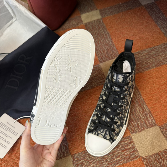 DIO* B23 OBLIQUE HIGH-TOP SNEAKER