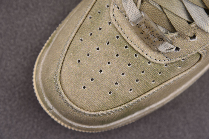 NIKE AIR FORCE 1 LOW NAI-KE OLIVE CANVAS DV4246-333