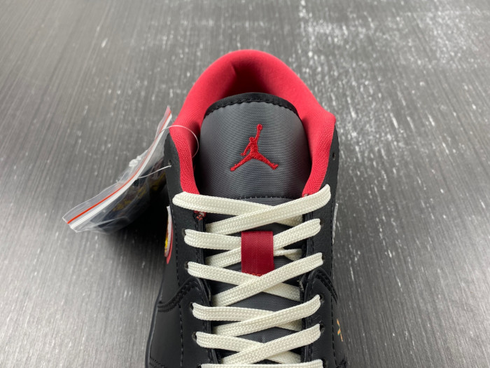 Air Jordan 1 Low SE Just Skate Black - FJ7073-010