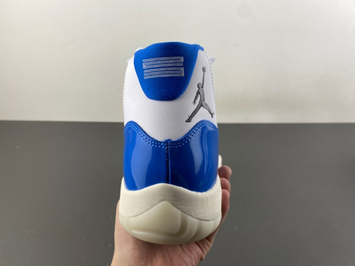 Air Jordan 11 Sail / Sport Royal Colorway IO8959-133