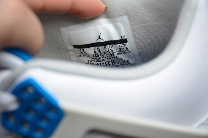 Air Jordan 4 Military Blue 2012 308497-105