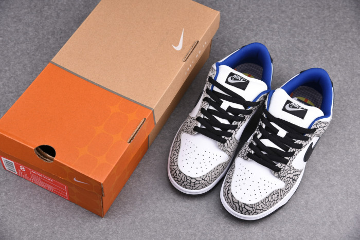 NIKE DUNK SB LOW WHITE CEMENT - 304292-001