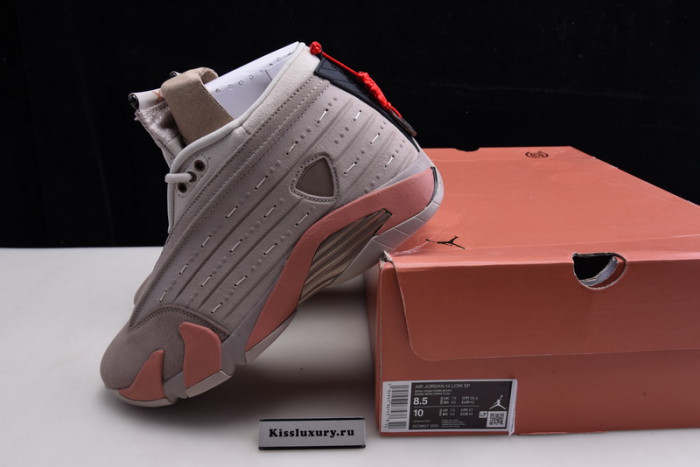 Clot Air Jordan 14 Low Sepia Stone DC9857-200