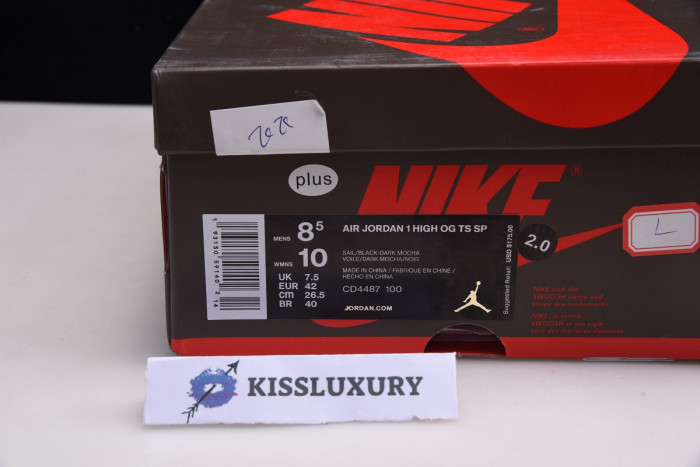 AIR JORDAN 1 RETRO HIGH TRAVIS SCOTT