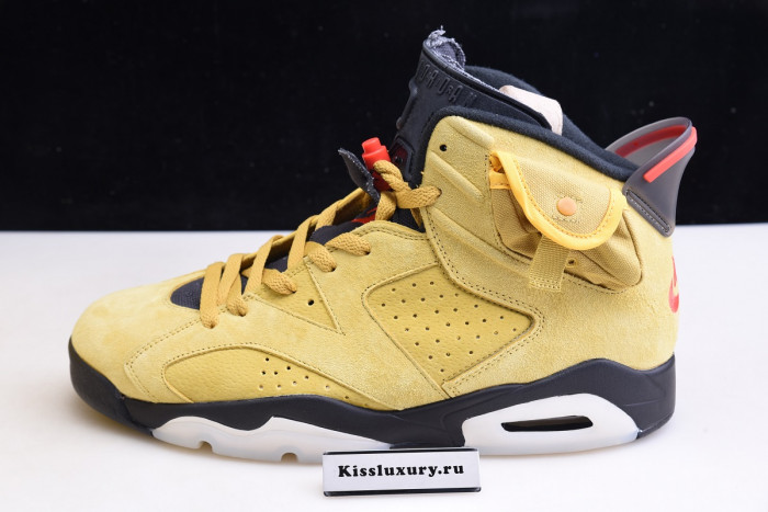 AIR JORDAN 6 YELLOW X TRAVIS SCOTT CN1084-300